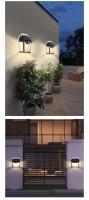 Lámpara De Pared Solar LED Con Sensor De Movimiento Luz De Tungsteno Para Jardín De Villa Iluminación Exterior Ahorradora De Energía Recargable Por Sol - details 5