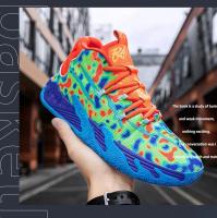 Zapatos De Baloncesto Para Hombre De Alta Calidad Antideslizantes Transpirables Con Suela De Goma Comodidad Y Estilo Deportivo - details 15