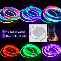 Tira De LED Neón MeRGBW 5V 3/2/1M Luz De Silicona Para Decoración De Pared Y Habitaciones Control Remoto APP DIY Rastreo De Sueños Colorido - details 2