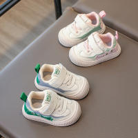 Zapatos De Caminar Para Niños Y Niñas 0-6 Años Rosa Suave Ligero Cuatro Estaciones Verdes Suela De Goma Antideslizante Talla True Mesh Algodón - details 1