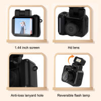 Nueva Mini Cámara Reflex Micro CMOS Con Flash Y Base De Batería Grabadora De Video Portátil DV 1080P Con Pantalla LCD - details 3