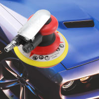 Pulidora Orbital Pneumática 6 Pulgadas Con Vacío Para Carrocería De Coche Pared Madera Metal 10000RPM Herramienta De Pulido Y Esmalte - details 3
