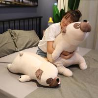 Muñeco De Peluche De Pug Lindo Para Niños Y Niñas Regalo De Navidad O Cumpleaños Almohada De Sueño Animal Kawaii Tamaño 55-90 Cm - details 9
