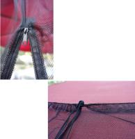 Sombrilla al aire libre Sombrilla de jardín Gazebo Mosquitera con cremallera - details 3