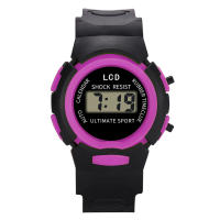 Reloj Deportivo Para Niños Con Correa De Silicona Y Pantalla LED Reloj Digital Para Niñas Y Niños Estudiantes Resistentes Al Agua - details 10