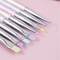 Set De Pinceles Para Arte De Uñas 1PCS Línea Delineadora Pintura Uso Profesional En Acrílico Gel UV Extensión Herramientas De Manicura - details 2