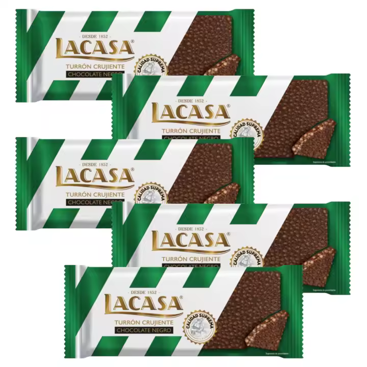 LACASA Turrones de varios sabores en pack - Delicioso dulce con varios sabores - 1