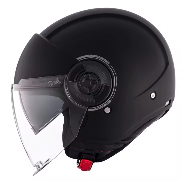 CASCO MT HELMETS MODELO VIALE SV S MATT BLACK - 1