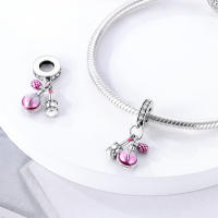 Colgante De Serie Trabajo Y Carrera En Color Plata Para Pulsera Pandora DIY Joyería Para Mujer Zirconia Metálica De Plata - details 40