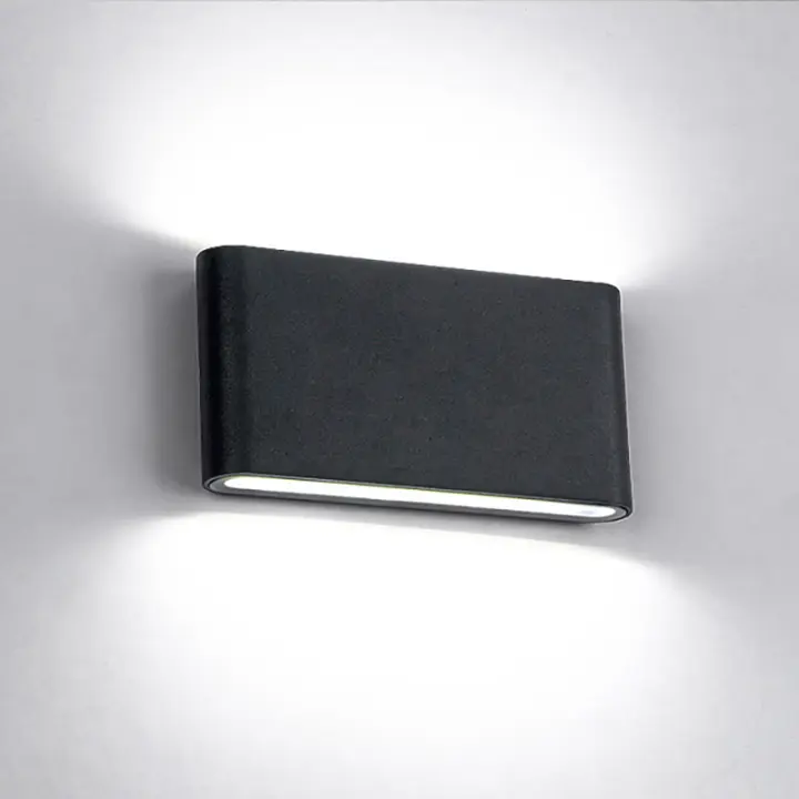 Lámpara De Pared Nórdica Aluminio IP65 Impermeable Para Interior Iluminación De Pasillo Escaleras Dormitorio Lámpara De Noche Moderna - 1