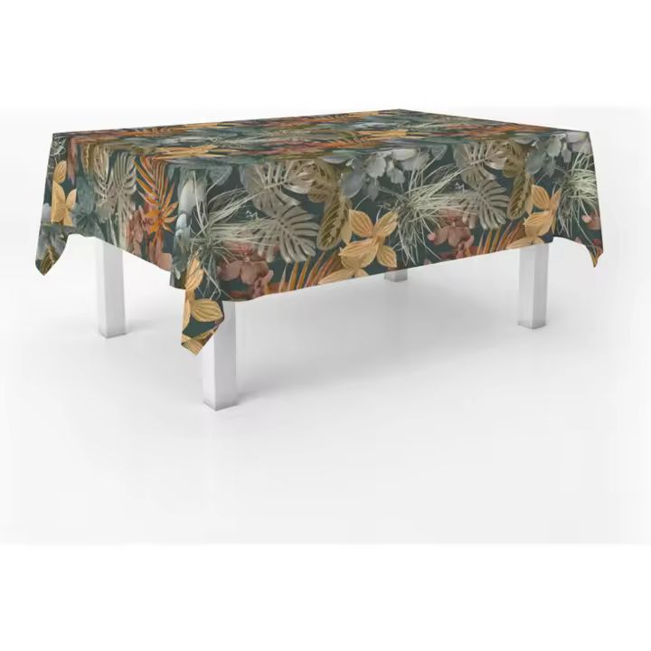 ECOMMERC3  Mantel Hule Mesa Rectangular Tamaño desde 100x140 cm hasta 300x140 cm, Estilo, Durabilidad y Fácil Limpieza para tu Mesa - Mantel Hule Antimanchas e Impermeable - 1