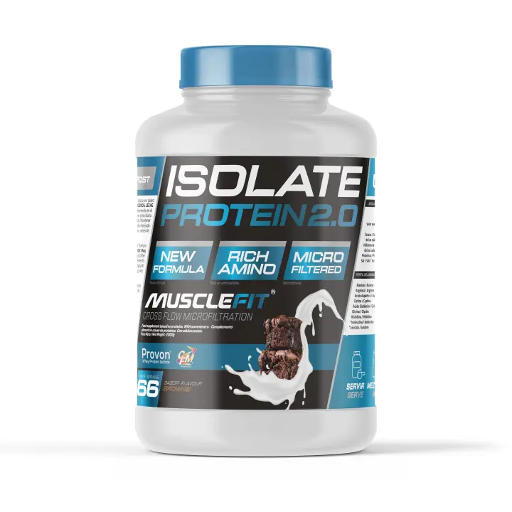 ISOLATE Protein CFM 2kg - MuscleFit MUSCLECULT│ Creación de Músculo - 1