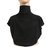 Cubrebocas De Cuello Alto Para Mujeres Musulmanas H010 Modal Jersey Cubierta Completa Accesorio De Ropa Islámica Para Damas - details 7