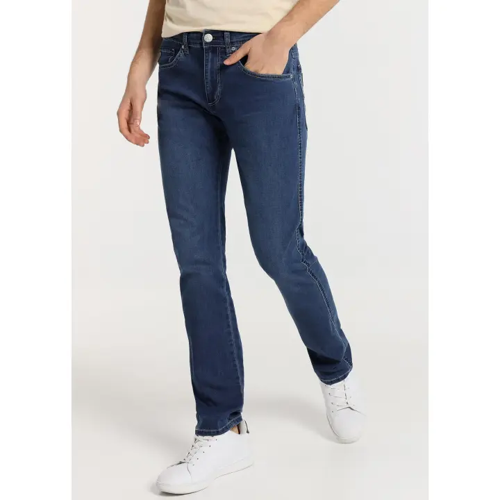 LOIS JEANS Jeans regulares de tiro medio - Medición de cintura en pulgadas - 1