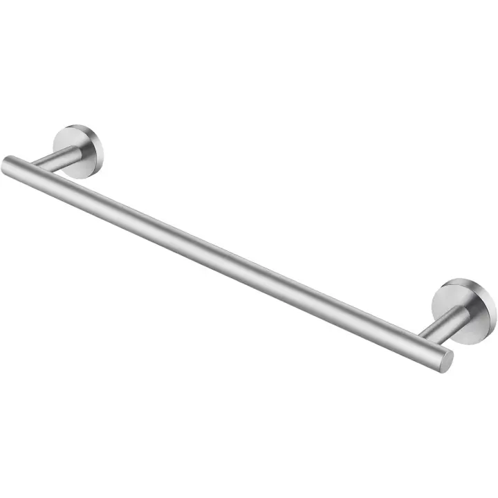 Toallero de baño Toallero de pared Toallero de baño de acero inoxidable SUS304 Organizador de toallero de baño 50CM Soporte cepillado - 1