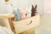 Muñeco De Peluche De Conejo Hecho a Mano Juguetes Para Niños Y Niñas Almohada De Suavecita Para Dormir Regalo De Cumpleaños - details 0