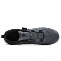 Zapatos De Ciclismo MTB Para Hombre Zapatillas De Bicicleta Suela De Nylon Talla Verdadera Para Adultos Deporte Y Fitness - details 4