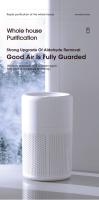 Purificador De Aire De Eficiencia Alta Para El Hogar Con Filtro HEPA Capaz De Usar Tabletes De Aromaterapia Para Oficina Sala De Estar Y Dormitorio Adicional Para Eliminar Olores - details 2