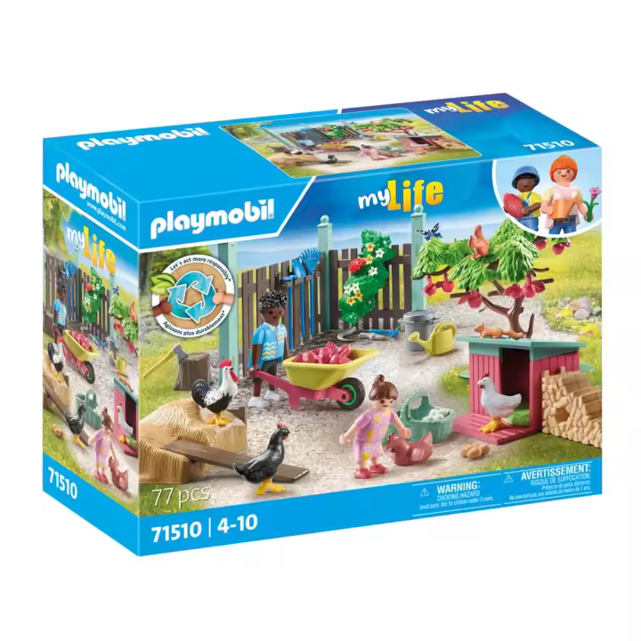 PLAYMOBIL - CORRAL DE POLLOS, 71510, TIENDA CON LICENCIA OFICIAL - 1