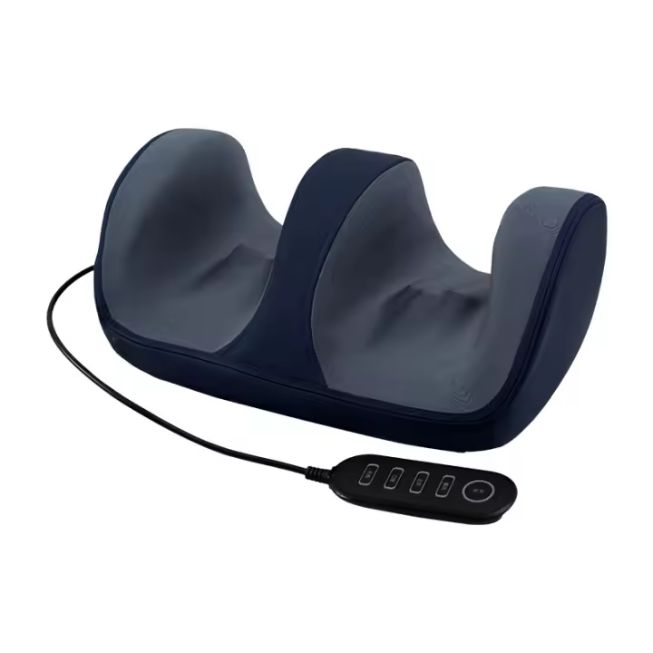 Masajeador de dedos, pies y pantorrilla, con función de calentamiento, amasar y rodar, puede tratar la neuropatía, relajarse de manera saludable, masajeador de brazos de pantorrilla, promover la circulación sanguínea - 1