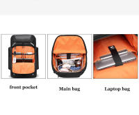 Mochila De Viaje Para Hombres Con Gran Capacidad 50L Mochila De Negocios Con Portátil De 17 Pulgadas Mochila De Senderismo Con Bolsa Para Zapatos - details 5