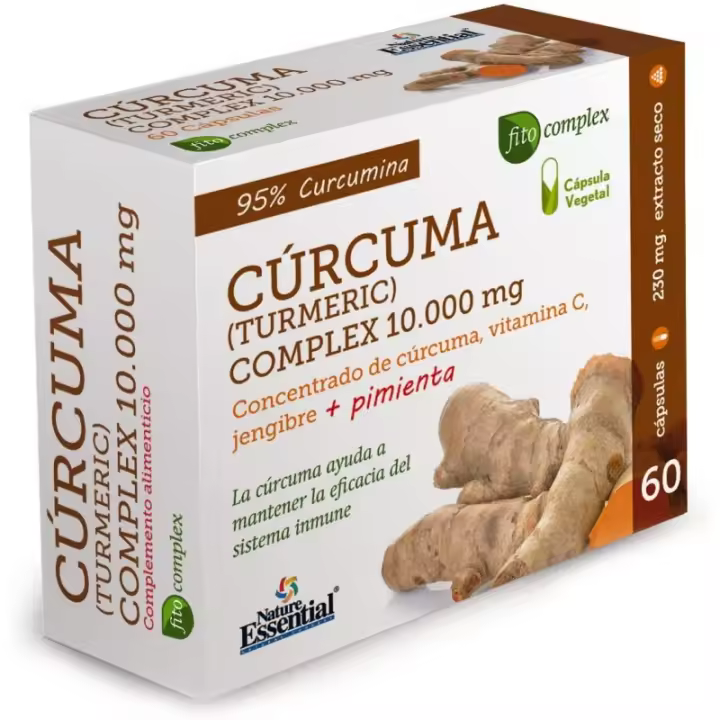 NATURE ESSENTIAL CURCUMA COMPLEX 60 CAPSULAS - 1
