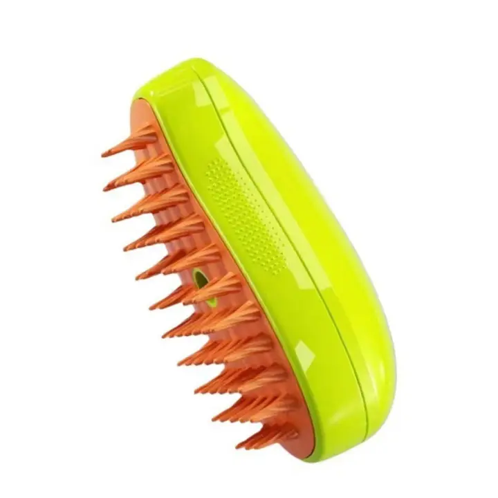 Cepillo De Vapor Para Gatos Y Perros Recargable Cepillo De Pelaje Para Desenredar Y Eliminar Pelos Cepillo De Mascotas Material Plástico - 1
