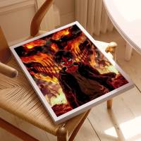 Póster De Anime A-Attack COOL En Titan De Alta Calidad Impresión Digital Adhesivo Y Resistente Al Agua Para Decoración De Pared Café Bar Oficina - details 11