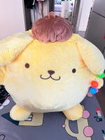 Muñeco De Peluche Sanrio Pompompurin De 40-50cm Tamaño Grande Suave Regalo Lindo Para Niños Decoración De Habitación - details 0