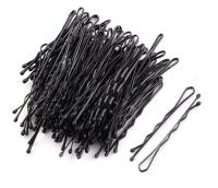 60 piezas, Bobby Pins para mujeres, apretones de pelo para cabello grueso, Delgado, ondulado, rizado, largo y corto, perfecto para uso diario, casual, fiesta (negro) - details 2