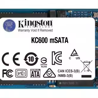 Kingston Technology KC600 mSATA 256 GB Serial ATA III 3D TLC - 1