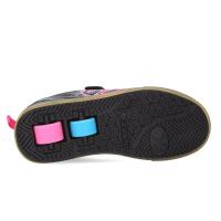 ZAPATOS CON RUEDAS HEELYS POW X2 LIGHTED BLACK/NEON BLUE/NEON PINK - details 1