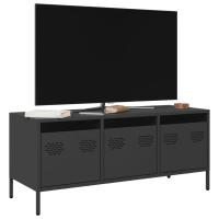 vidaXL Mueble para TV acero laminado en frío 101,5x39x43,5 cm en color Blanco/Rosa/Amarillo mostaza y más | almacenamiento funcional diseño moderno para baño dormitorio sala - details 5