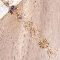 Colgante De Soñador Siete Anillos Colgante De Sol De Cristal Colorido Arcoíris Decoración Para Ventana Interior Coche Jardín Regalo - details 7
