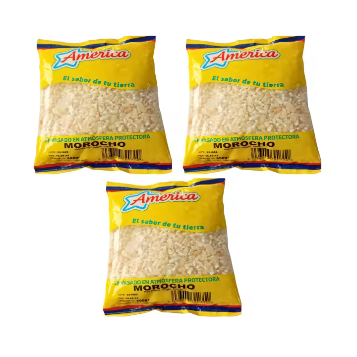 3 PAQUETE .MAÍZ MOROCHO 500G AMÉRICA - OFERTA - 1