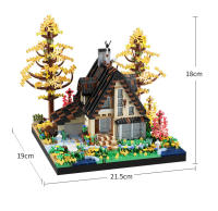 Bloques De Construcción DIY De Madera Casa De Calle Juguete De Rompecabezas Para Niños Decoración Del Hogar Regalos Para El Día De Los Niños - details 6