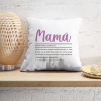 Cojín Personalizado Definición de Mamá con Relleno - Día del Padre, Día de la Madre, Cumpleaños, Aniversario, Comunión, Navidad, San Valentín - details 1