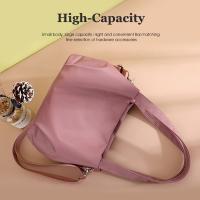Bolso Bandolera De Nylon De Color Sólido Para Mujer Bolso De Ma Casual Ligero Y Resistente Al Agua Con Asa De Hombro - details 13