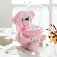 Oso De Peluche Grande Para Bebé En Rosa / Azul / Blanco Suave Y Suave 10 Pulgadas Para Niños Y Adultos - details 4