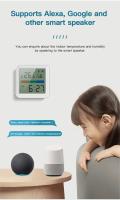Sensor De Temperatura Y Humedad WiFi Tuya Con Iluminación Inteligente Compatible Con Alexa Y Google Assistant Para El Hogar - details 9