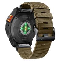 Correa De Nylon Para Garmin Fenix 7 7X 6X Pro/Epix pro Gen 2 51mm 47mm Correa Tejida Unisex Compatible Con Garmin Fenix6 6X 5 5X plus Enduro - details 1