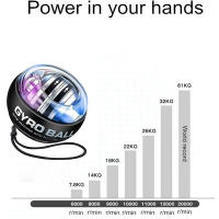 Bola De Giro De Energía Para Entrenamiento De Muñeca Fortalecedor De Músculos De Antebrazo Self-Starting Bola De Giro Para Ejercicios De Fitness Completos - details 2