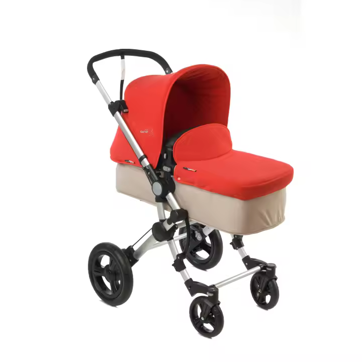 SET CARRITO  Y SILLA POLAR BABY ACE   ROJO  NO ES UN COCHECITO - 1