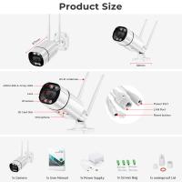Cámara De Seguridad IP 5MP HD Metal H.265 Bala 3MP Exterior Wifi Cámara De Vigilancia Con Audio Bidireccional 2MP CCTV ICSEE XMeye APP - details 2