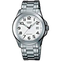 Casio MTP-1259PD-7BEF Reloj Analógico Cuarzo Hombre Plateado con Esfera Blanca y Cadena de Acero Inoxidable - details 1
