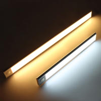 Luz De Sensor De Movimiento LED Wireless Recargable Para Armario Escalera Iluminación De Cocina Tipo C Luz Noturna Para Gabinete - details 17