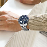 Reloj De Pulsera De Negocios REWARD VIP Nueva Diseño Reloj De Cuarzo Para Hombres Acero Inoxidable Resistente Al Agua Cronógrafo Luminoso Deportivo - details 10