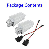Lámpara De Compresor De Equipaje Con 2x LED Brillantes Para Skoda Octavia Fabia Superb Roomster Kodiaq Luz Blanca Brillante - details 3