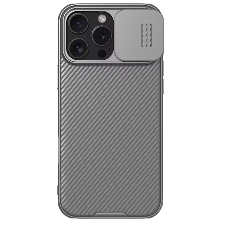 Funda Nillkin Para iPhone 16 pro Max/Pro/Plus/CamShield pro Cubierta De Cámara Deslizante Resistant to Arañazos Y Huellas Ligera Antideslizante PC + TPU - 1