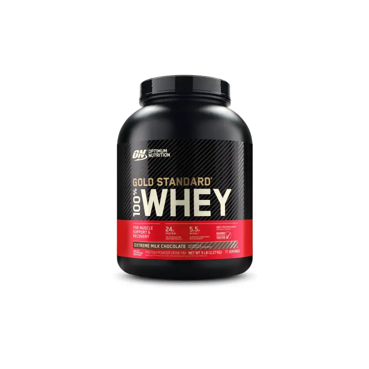 Optimum Nutrition – Gold Standard 100% Whey 5 lb (2,27 Kg) - 1